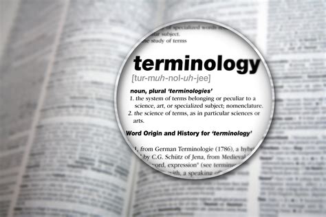 Terminology